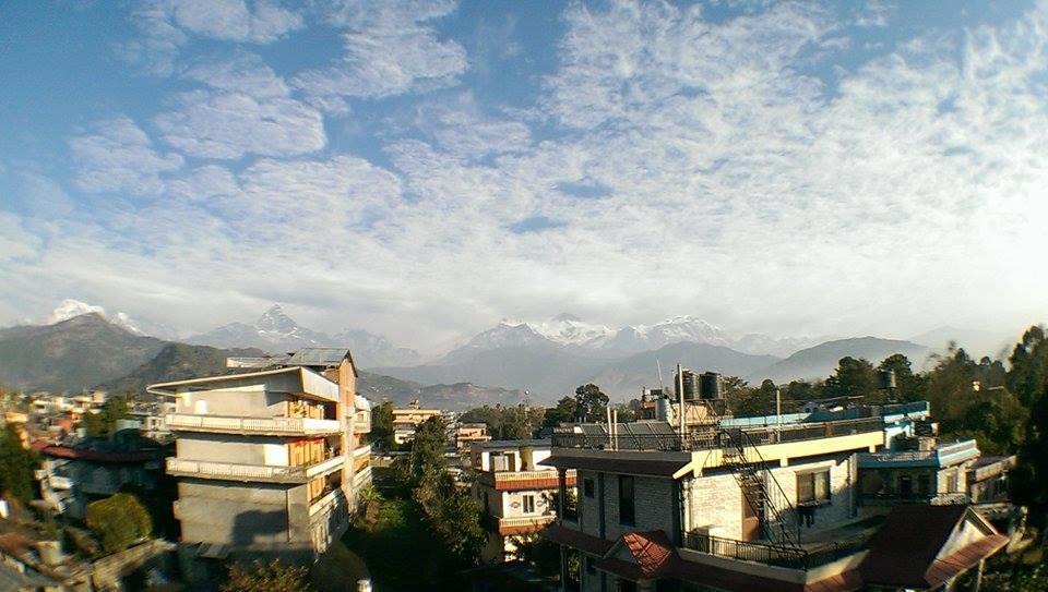 Hotel Mountain View - Lakeside Pokhara Esterno foto
